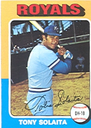 1975 Topps Mini Baseball Cards      389     Tony Solaita RC